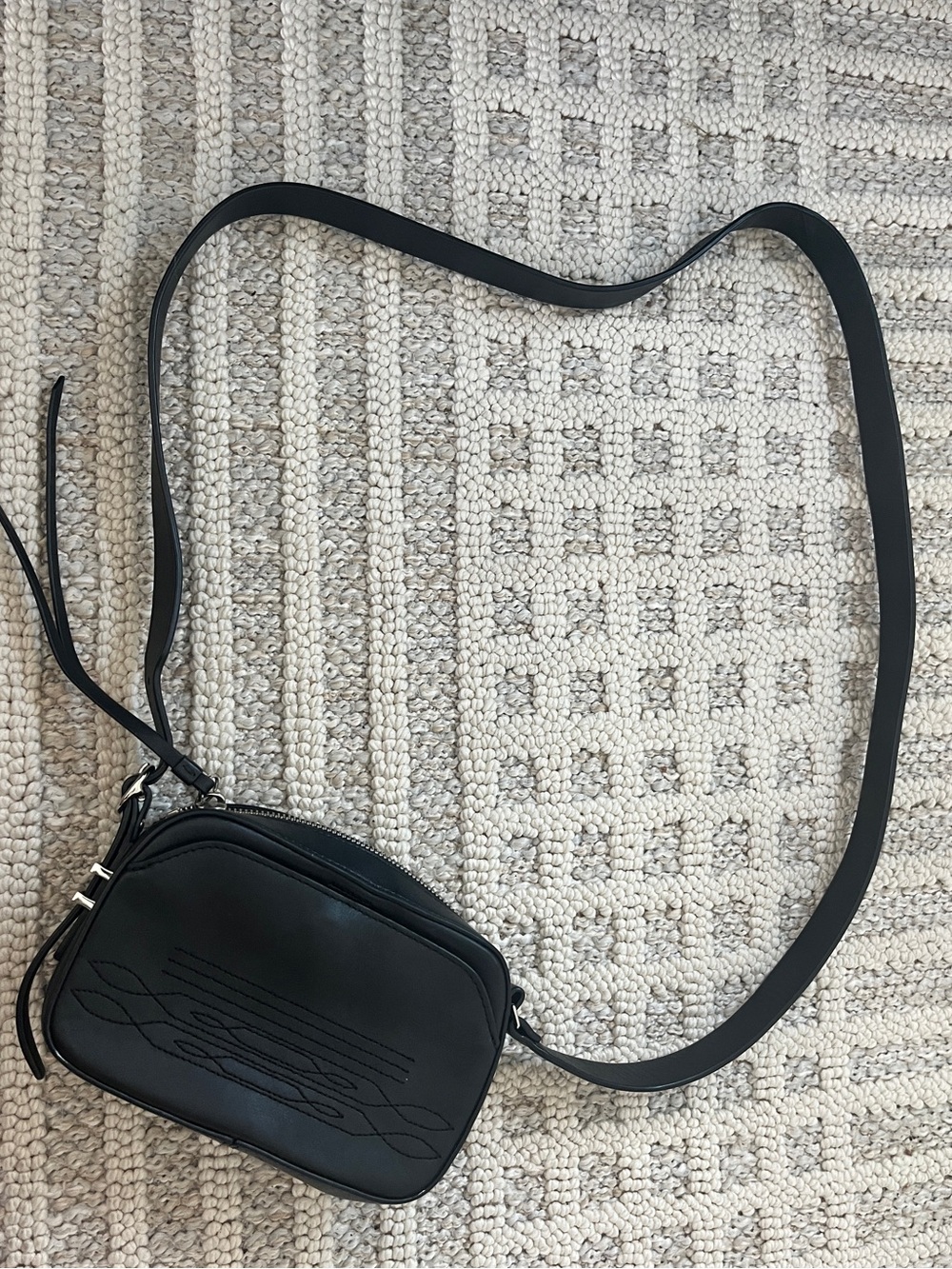ALLSAINTS Cooper Leather Camera Bag